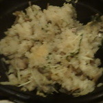 ぼうの - 鉄鍋ご飯を混ぜて