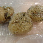 ぼうの - 鉄鍋ご飯の残りをお握りにして翌朝いただく