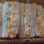 ねこねこ食パン - ぞっこんたまごサンド