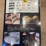 麺屋 達 - メニュー