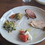 ピッツェリア ヒナハル - 前菜プレート　どれから食べても正解。