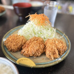 浜っ子 - ヒレカツ定食（150グラム）1650円