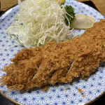 とんかつ 鉄 - ヒレカツのアップ