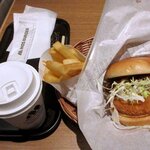 モスバーガー - モスバーガー 「海老カツバーガーセット」