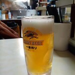 だるまや - 生ビール(530円)