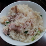 Kamameshi Mutsumi - 【NEW】鶏釜めしをよそったところ