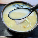 Itsupuutei - 濃厚でクリーミーなスープ。
