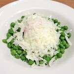 Saizeriya - 柔らか青豆の温サラダ