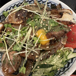 お食事処 道楽庭 - マグロステーキ丼