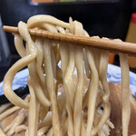 自家製太麺 ドカ盛 マッチョ - 麺