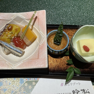 旅館吟松 - 料理写真:前菜