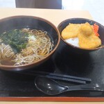 長岡やなぎ庵 - そばミニタレカツ丼セット