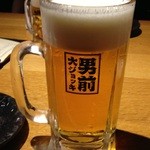 個室・炉端料理 かこいや - 生ビール男前