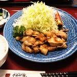 Sasugaya - 千代幻豚生姜焼定食