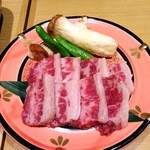 Hakata Akatora - 阿蘇の溶岩馬肉焼き（上カルビ）