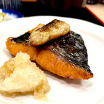 季節料理 魚竹 - 銀鮭照焼