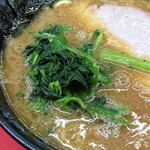 ラーメン 杉田家 - 青菜はミックス。