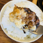 炭火ハンバーグ 肉焼き亭 - ライスにワンバン♫