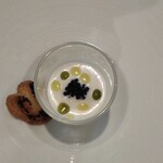 Chez Kusama - 不是魚子醬，而是數の子拌墨魚汁