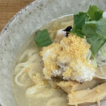 きくや - 鯛大根みぞれ和え自家製カラスミ