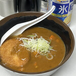 Hyakuman goku - カレーそば480円　コロッケ170円