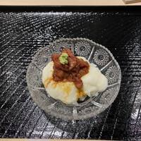 和牛lab K - 牛ロース漬け　トロロ　酢飯