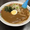 かどや食堂 - カレーラーメン