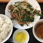 Ranran - レバニラ定食（７５０円くらいだったと記憶）