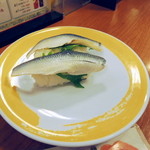 元気寿司 - こはだ105円。