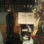 岸田屋 - カウンター端から