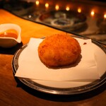 函館開陽亭別邸大三坂 - クリームコロッケ