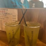 みなと 刺身専門店 - ごく茶ハイ