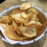 立呑み 魚椿 - ポテトチップス