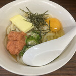 和食の店　魚滝 - 明太バターうどん(夜だけ)750円