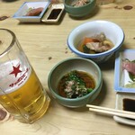 にゅう長野 - 2016/06/10 晩酌セット ¥1000