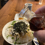 シトロン食堂 - だし醤油をかけましょう