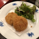 忘々 - コロッケ。ホタテフライみたいな御姿。
