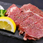 Thick-sliced beef loin Steak