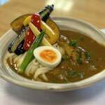 東京庵 - 6月限定　夏野菜チキンカレーうどん
