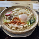 満月食堂 - 下に餅も2切れ入っとった