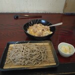 Shemoto - ランチセット親子丼とせいろ蕎麦