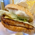 マクドナルド - 料理写真:クリーミー!完成度の高いバーガーです
