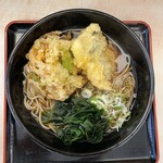 名代 箱根そば - 空豆鱧天そば