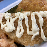 ほっともっと - この白身魚のフライがめちゃくちゃ厚くてびっくり(@_@)