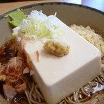 Hakone Soba - '13, Aug　豆腐一丁そば420円