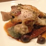 ミノビ - 鮑ときのこのエスカルゴバターソテー