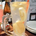 よし都 - 生レモンサワー