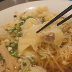 福禄寿 - 自家製ワンタン麺＠¥950+大盛り¥100