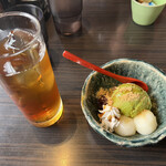 Ujisou Kokoro - ランチセットの抹茶パフェ