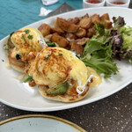 The veranda at The Beachhouse - 